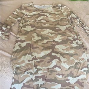 Camouflage dress